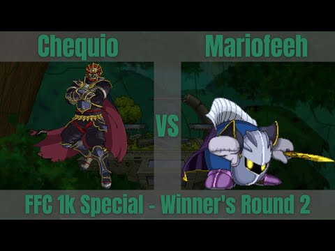 FFC 1K Special: Chequio (Ganondorf) vs Mariofeeh (Meta Knight) - SSF2 Winners Round 2