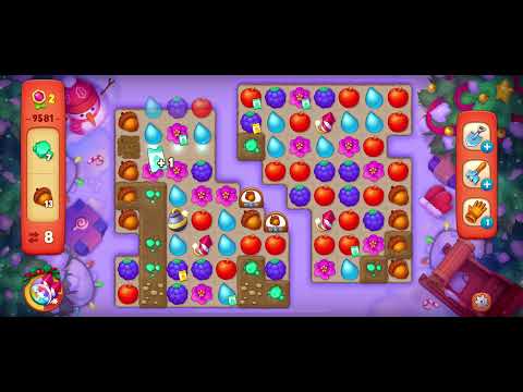 Gardenscapes Hard Level 9581 No Boosters