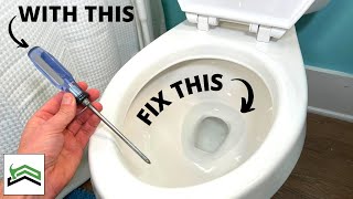 Easy Fix For Low Toilet Water level
