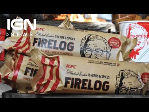 KFC's New Yule Log Smells Like Fried Chicken - IGN News