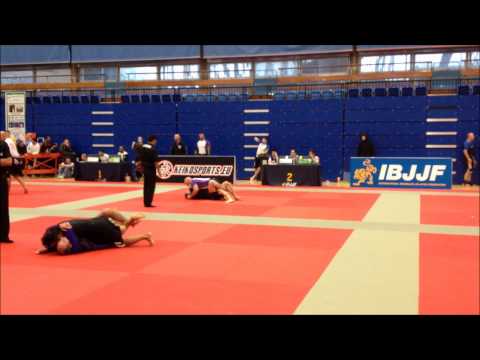 sagi dovev fight 2 at European bjj no-gi championship 2012 - london