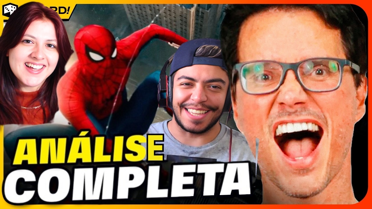 HOMEM-ARANHA: UM NOVO DIA! ANÁLISE COMPLETA DO TRAILER | REACT
