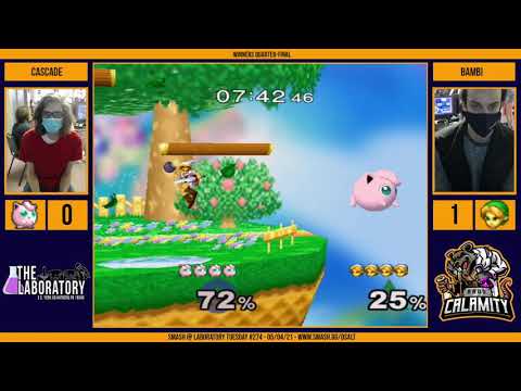 S@LT #274   bambi vs Cascade   Winners Quarter Final   SSBM