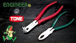 ENGINEER PZ-55 Screw Removal Pliers vs TONE BNP-175G Broken Nut Pliers MADE IN JAPAN Tool Review