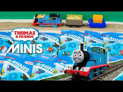 Thomas and Friends Minis Blind Bag Surprise Figures NEW 2016 Kinder Playtime Video