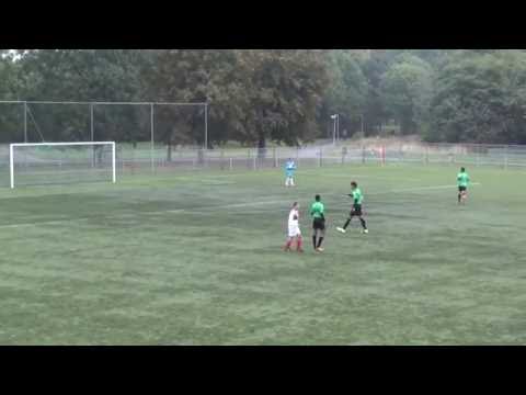 2016_10_15 FC Almere B1 - UVV B1  1-1  2e helft  zonder geluid