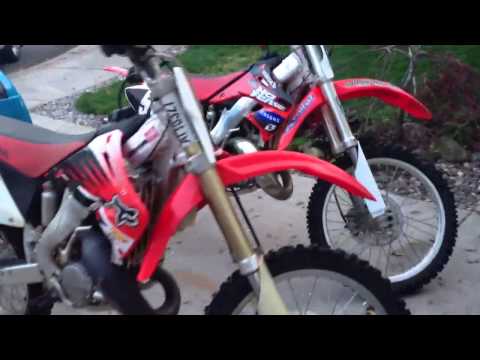 2001 2002 2005 Honda CR125 Walk Around