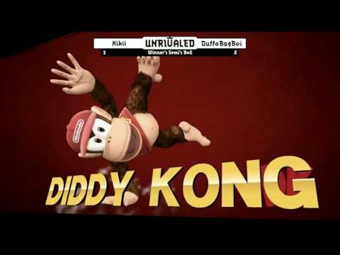 UNrivaled 4 WiiU - Kiki (Diddy Kong) vs Duffo (Little Mac) - Winners Semis (Ending)