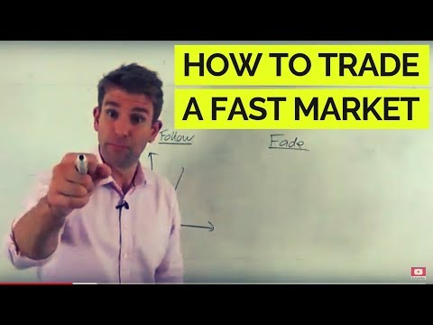 Trading a Fast Market; To Follow or to Fade? 🏃 Video