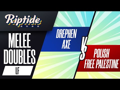 Drephen/Axe vs. Polish/Free Palestine - Melee Doubles Losers Finals - Riptide 2022