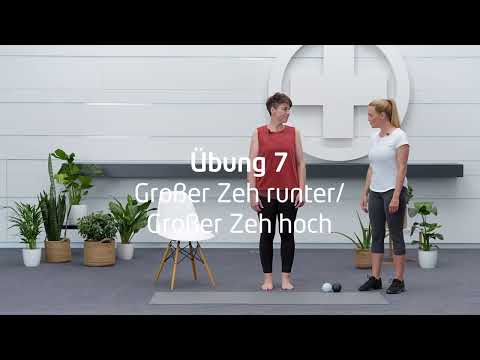 BORT Toega | Übung 7: Großer Zeh hoch/großer Zeh runter