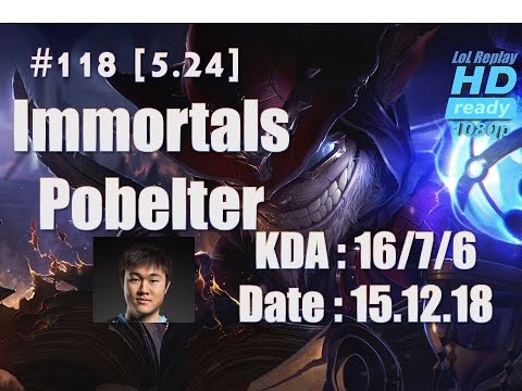 15.12.18 LCS NA Immortals Pobelter Mid Lane Ziggs(vs Syndra) Hardcarry[1080p]#118