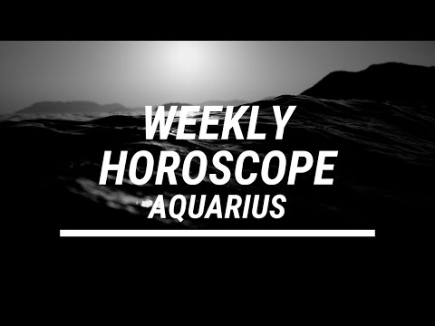 Aquarius Weekly Tarot Reading-  June 15-21 Horoscope