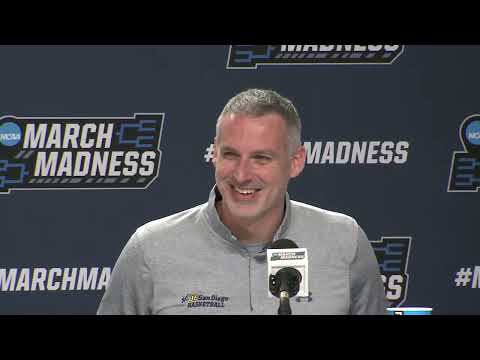 UC San Diego First Round Postgame Press Conference - 2025 NCAA Tournament