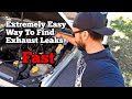 How to Find Exhaust Leak Quickest Fastest Easiest Simplest and Safest
