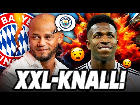 BAYERN-SCHOCK um KOMPANY! VINICIUS vor TRANSFER? 2 DONE DEALS!