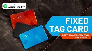 FIXED Card smart tracker s podporou Find My FIXTAG-CARD-BL