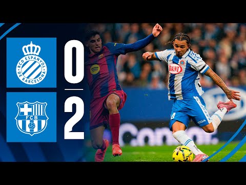 ⚽ RESUM J18 | RCD Espanyol 0-2 FC Barcelona | #LaLigaHighlights