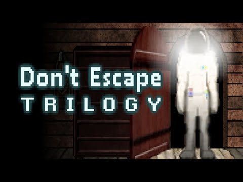 3 GAMES, ALL ACHIEVEMENTS! Don't Escape Trilogy