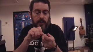 Video thumbnail for How to open up a small diaphragm condenser mic by silentskystudios