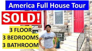 American House Full Tour, Price of New house in Baltimore USA, Johns Hopkins University Area Homes