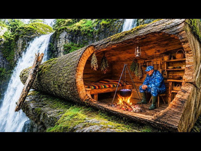 Veteran baut geheimen Unterstand im hohlen Baum und weitere Orte | Die sichersten Bushcraft-Shelter SDDEFAULT Thumbnail