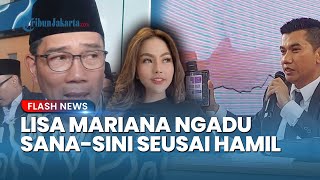 Tak Hanya ke Ridwan Kamil, Lisa Mariana Juga Ngadu Minta Tanggung Jawab ke Revelino seusai Hamil