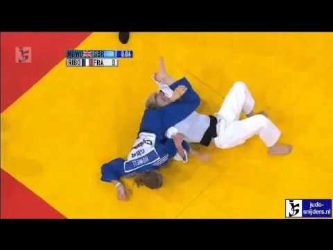 JUDO 2011 World Championships: Morgane Ribout (FRA) - Gemma Howell (GBR)