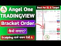 Angel One Tradingview Chart Option Trading Live Bracket Order For Option Trading Live Demo