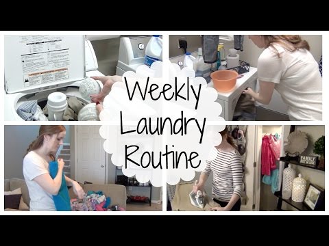 Do Laundry with Me:  Weekly Laundry Routine | A Load a Day! Video