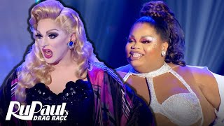 Pandora Boxx &amp; Silky Nutmeg Ganache’s Ariana Grande Lip Sync 😱 RuPaul’s Drag Race All Stars