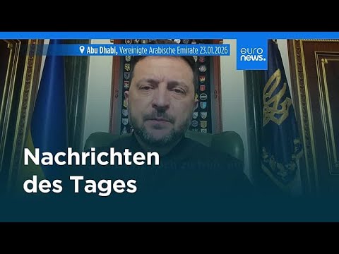 Nachrichten des Tages | 24. Januar 2026 - Abendausgabe
