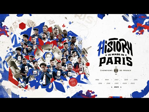𝐂𝐇𝐀𝐌𝐏𝐈𝐎𝐍 𝐃𝐄 𝐅𝐑𝐀𝐍𝐂𝐄 𝟐𝟎𝟐𝟐-𝟐𝟎𝟐𝟑 🏆❤️💙 #HistoryIsMadeInParis