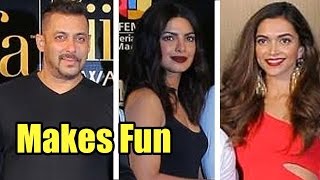 Leaked: Salman Khan Makes Fun Of Priyanka Chopra and Deepika Padukone At IIFA 2016