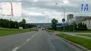 preview picture of video 'DK4/DK73: przejazd przez Tarnów (2x)'