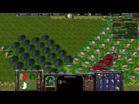 Shango Tower Wars #39 NIGHT ELF Builder /2021 - Warcraft 3