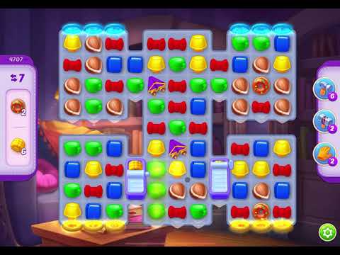 HomeScapes Level 4707 no boosters (18 moves)