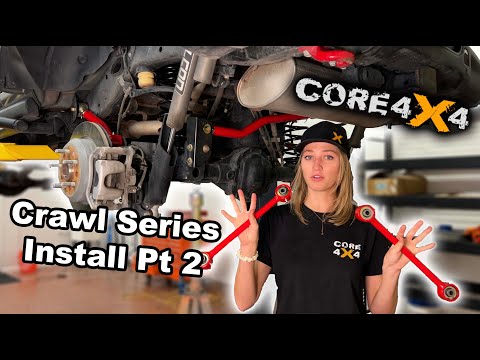 Wrangler JL Crawl Rear Suspension Install Pt 2 — Core 4x4