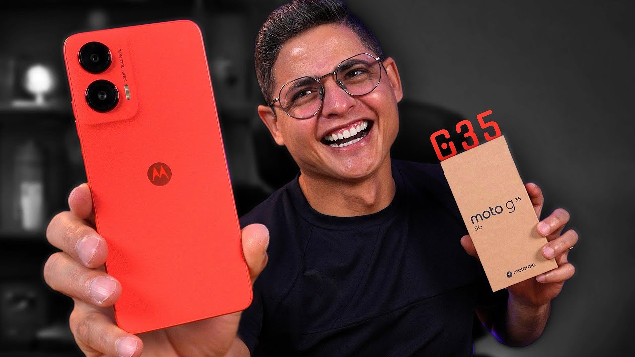 Miniatura da avaliação em vídeo de Smartphone Motorola Moto G34 5G 128GB 8GB RAM