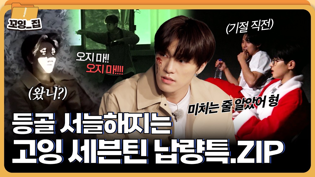 😱여름 특집 2탄😱 주변 온도가 17도 정도 낮아지는 고잉 세븐틴 공포 특집ㅣ#꼬잉집 EP.13