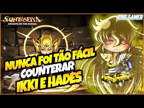 HADES & IKKI DIVINO TOTALMENTE DOMINADO (COUNTER DIRETO) SHAKA É UM DEUS!!! // Saint Seiya Awakening