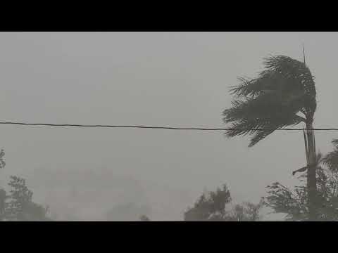 Hurricane Fiona 2022, September 18, 12:46pm. Ponce, Puerto Rico.