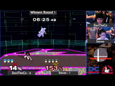 Smash @ Clarendon (7/18/2014) WR1 - DaviTheCo vs. Steveo