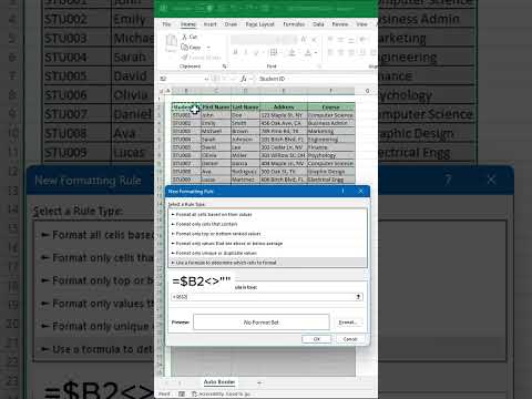 Excel: Automate Borders & Transform Your Spreadsheets Instantly! 🚀