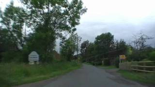 preview picture of video 'Driving Through Alfrick (Towards Lulsley), Worcestershire, England 21st June 2009'