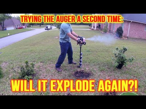 Harbor Freight Auger Gets A 2nd Chance!