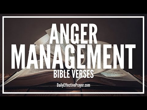 Bible Verses On Anger Management | Scriptures To Overcome Anger (Audio Bible) Video