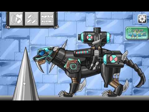 Dino Robot - Smilodon Black Video