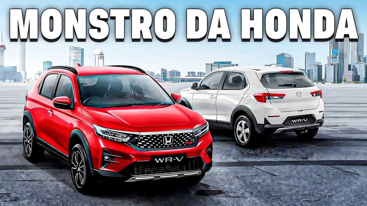 🚨 RIVAL DIRETO DO TOYOTA YARIS CROSS! NOVO HONDA WR-V CHEGA AO BRASIL EM 2024 E É GRANDE CONCORRENTE