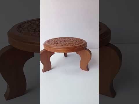 Wooden Mukkali Leaf Design